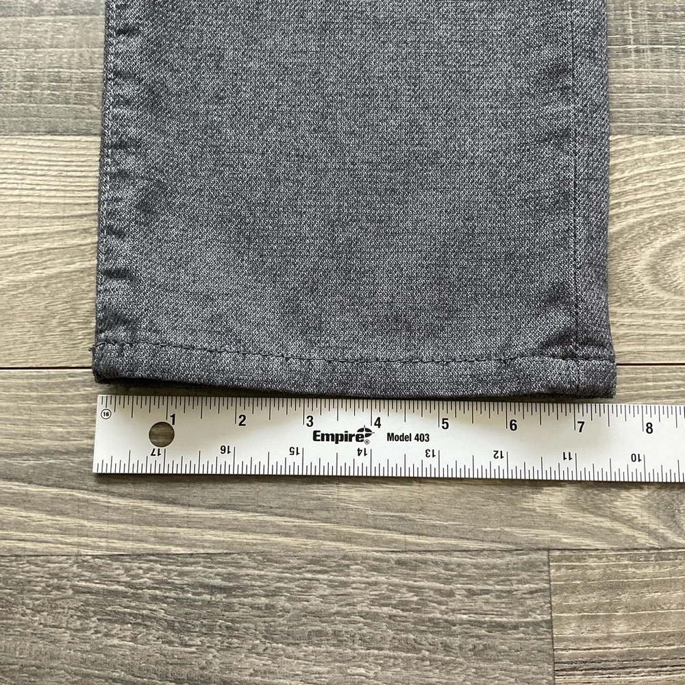 33x28 AG Adriano Goldschmied The Everett Slim Straight Pants Mens Charcoal Grey